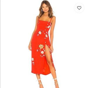 Brand new Capulet Janette Midi Dress in red